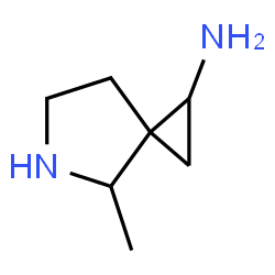 5-Azaspiro[2.4]heptan-1-amine,4-methyl-(9CI) structure