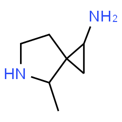 5-Azaspiro[2.4]heptan-1-amine,4-methyl-(9CI) Structure