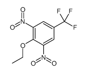 2-ethoxy-1,3-dinitro-5-(trifluoromethyl)benzene结构式