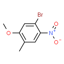 1-Bromo-5-methoxy-4-methyl-2-nitrobenzene Structure