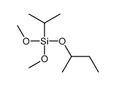 butan-2-yloxy-dimethoxy-propan-2-ylsilane结构式