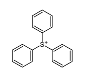 triphenylsulfanium Structure