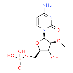 5'-Cytidylic acid, 2'-O-Methyl- structure