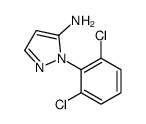 2-(2,6-dichlorophenyl)pyrazol-3-amine结构式