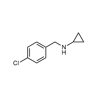 N-(4-Chlorobenzyl)cyclopropanamine Structure