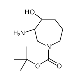 (3R,4S)-tert-Butyl 3-amino-4-hydroxyazepane-1-carboxylate picture