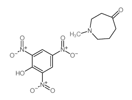 4H-Azepin-4-one,hexahydro-1-methyl-, compd. with 2,4,6-trinitrophenol (1:1) picture