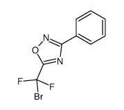 5-[bromo(difluoro)methyl]-3-phenyl-1,2,4-oxadiazole Structure