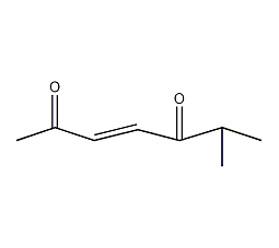 6-Methyl-3-heptene-2,5-dione Structure