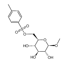 METHYL 6-O-TOSYL-BETA-D-GLUCOPYRANOSIDE structure