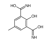2-hydroxy-5-methylbenzene-1,3-dicarboxamide结构式