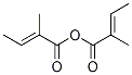 2-Butenoic acid, 2-Methyl-, anhydride Structure