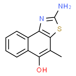Naphtho[1,2-d]thiazol-5-ol,2-amino-4-methyl-结构式