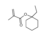 1-Ethylcyclohexyl methacrylate structure