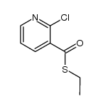 S-ethyl 2-chloropyridine-3-carbothioate结构式