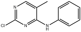 (2-chloro-5-methyl-pyrimidin-4-yl)-phenyl-amine Structure