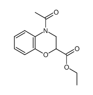 ethyl 4-acetyl-3,4-dihydro-2H-1,4-benzoxazine-2-carboxylate Structure