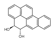 4,5-dihydroxy-4,5-dihydrobenzo(a)pyrene结构式