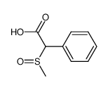 α-Methylsulfinylphenylessigsaeure结构式