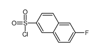 6-Fluoro-2-naphthalenesulfonyl chloride Structure