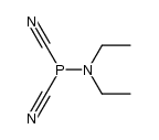 dicyano(diethylamino)phosphine Structure