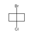 1-brom-4-chlorbicyclo[2.2.0]hexane结构式