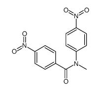 N-methyl-4-nitro-N-(4-nitrophenyl)benzamide structure