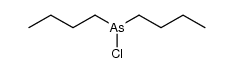 dibutylchloroarsine Structure