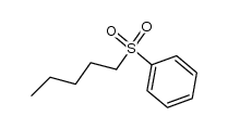 n-pentyl phenyl sulfone Structure