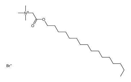 (2-hexadecoxy-2-oxoethyl)-trimethylazanium,bromide Structure