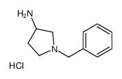 3-AMINOMETHYL-N-1-BENZYL PYRROLIDINE HYDROCHLORIDE结构式
