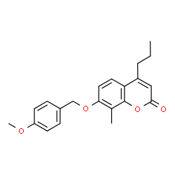 7-[(4-methoxyphenyl)methoxy]-8-methyl-4-propylchromen-2-one picture