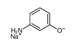 Sodium 3-aminophenolate Structure