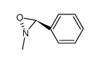 trans-2-methyl-3-phenyloxaziridine Structure