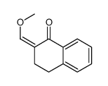 2-(methoxymethylidene)-3,4-dihydronaphthalen-1-one结构式