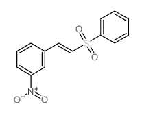1-[(E)-2-(benzenesulfonyl)ethenyl]-3-nitro-benzene picture