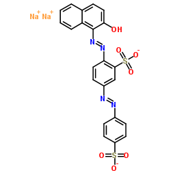 Scarlet Red Sulfonate NF structure