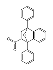 2-nitro-1,4-diphenyl-1,2,3,4-tetrahydro-1,4-epoxido-naphthalene Structure