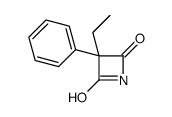 3-ethyl-3-phenylazetidine-2,4-dione Structure