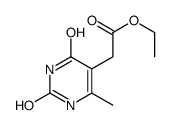 ethyl 2-(6-methyl-2,4-dioxo-1H-pyrimidin-5-yl)acetate Structure