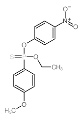 ethoxy-(4-methoxyphenyl)-(4-nitrophenoxy)-sulfanylidene-phosphorane Structure