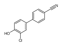 4-(3-chloro-4-hydroxyphenyl)benzonitrile结构式