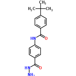 4-tert-butyl-N-[4-(hydrazinocarbonyl)phenyl]benzamide Structure