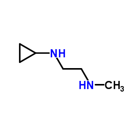 N-Cyclopropyl-N'-methyl-1,2-ethanediamine structure