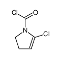 1H-Pyrrole-1-carbonyl chloride, 2-chloro-4,5-dihydro- (9CI)结构式