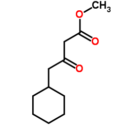 Methyl 4-cyclohexyl-3-oxobutanoate结构式