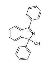 1,3-diphenyl-1H-isoindol-1-ol Structure
