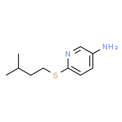 3-Pyridinamine,6-[(3-methylbutyl)thio]-(9CI) picture