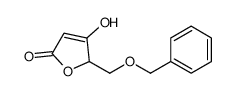 3-hydroxy-2-(phenylmethoxymethyl)-2H-furan-5-one结构式