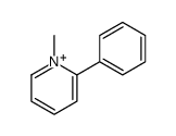 1-methyl-2-phenylpyridin-1-ium Structure